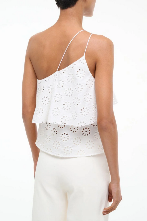 Image of Staud Isa top in white