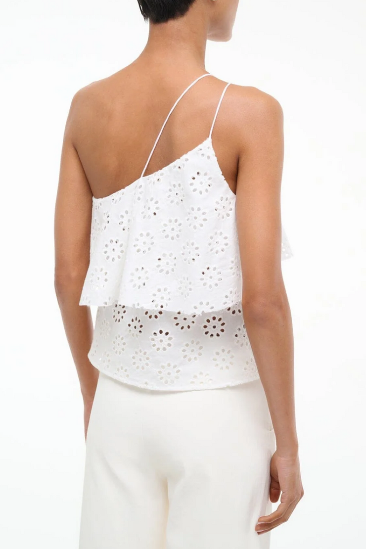 Image of Staud Isa top in white