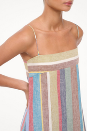 Image of Staud Laura linen dress