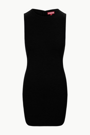 Image of Staud Mercer dress in black