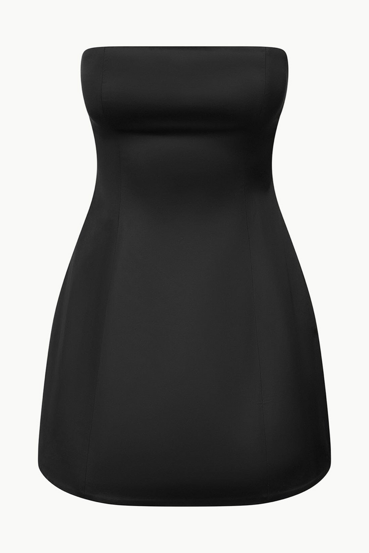 Image of Staud Silvia dress in black