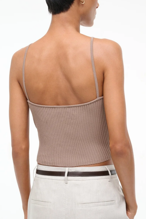 Image of Staud Soleil tank in taupe