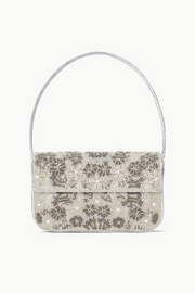 Image of Staud Tommy bag in silver garden party