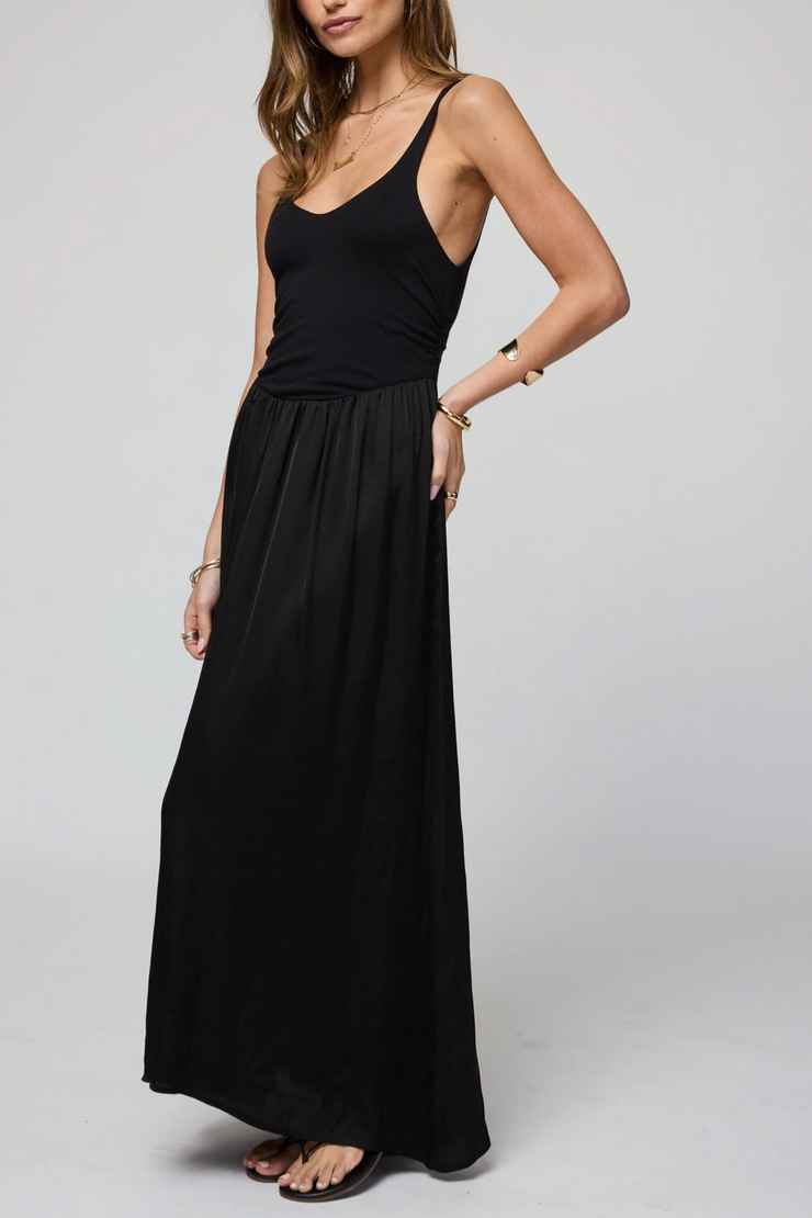 Image of Stillwater black maxi dress