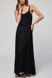 Image of Stillwater black maxi dress