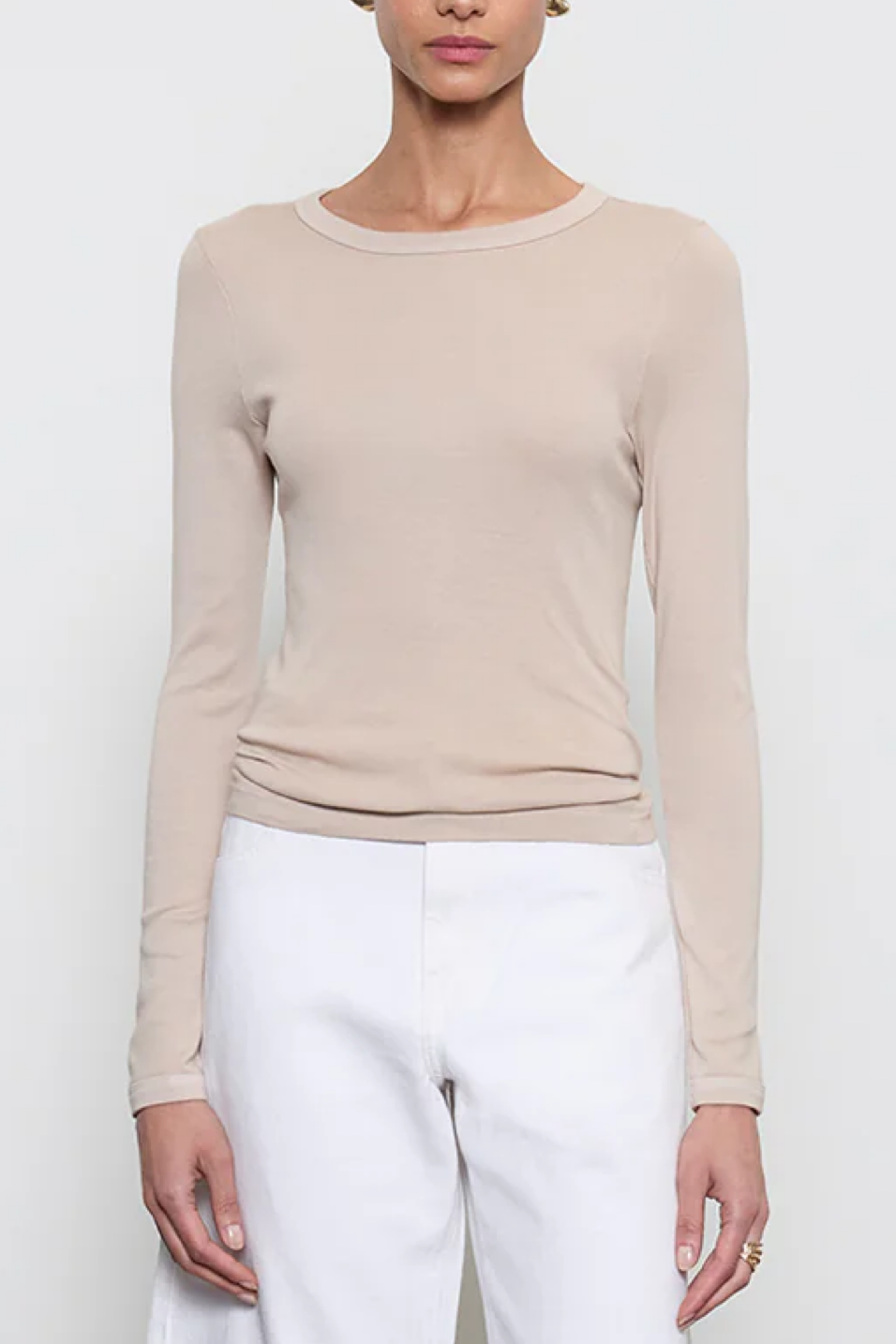 stone colored long sleeve 