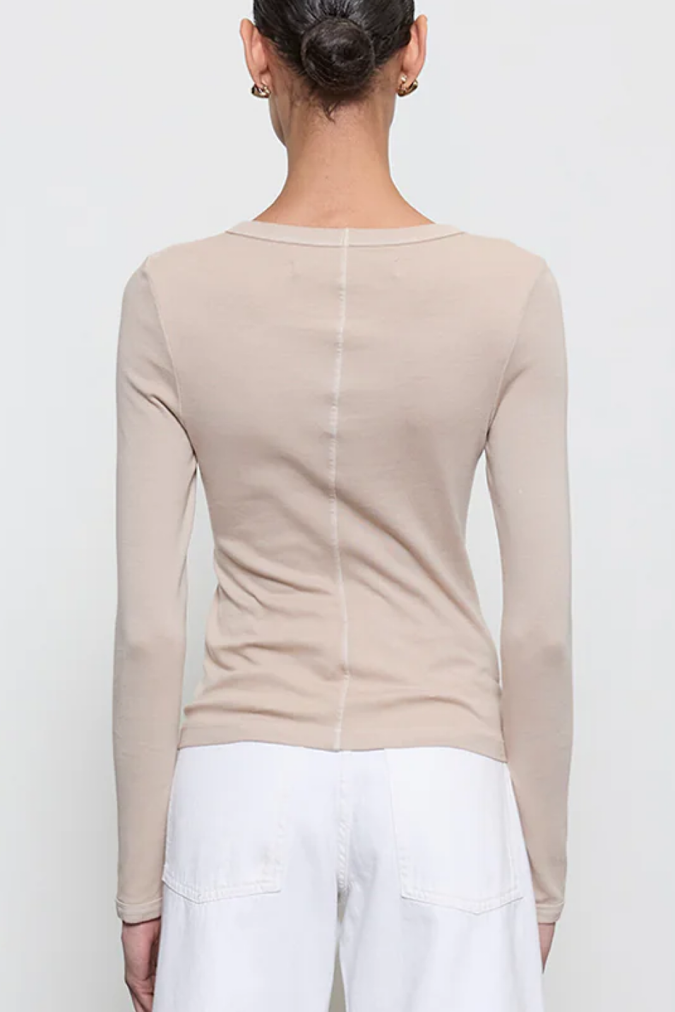 stone colored long sleeve 