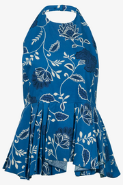 Image of Tanya Taylor Celeste top in blue