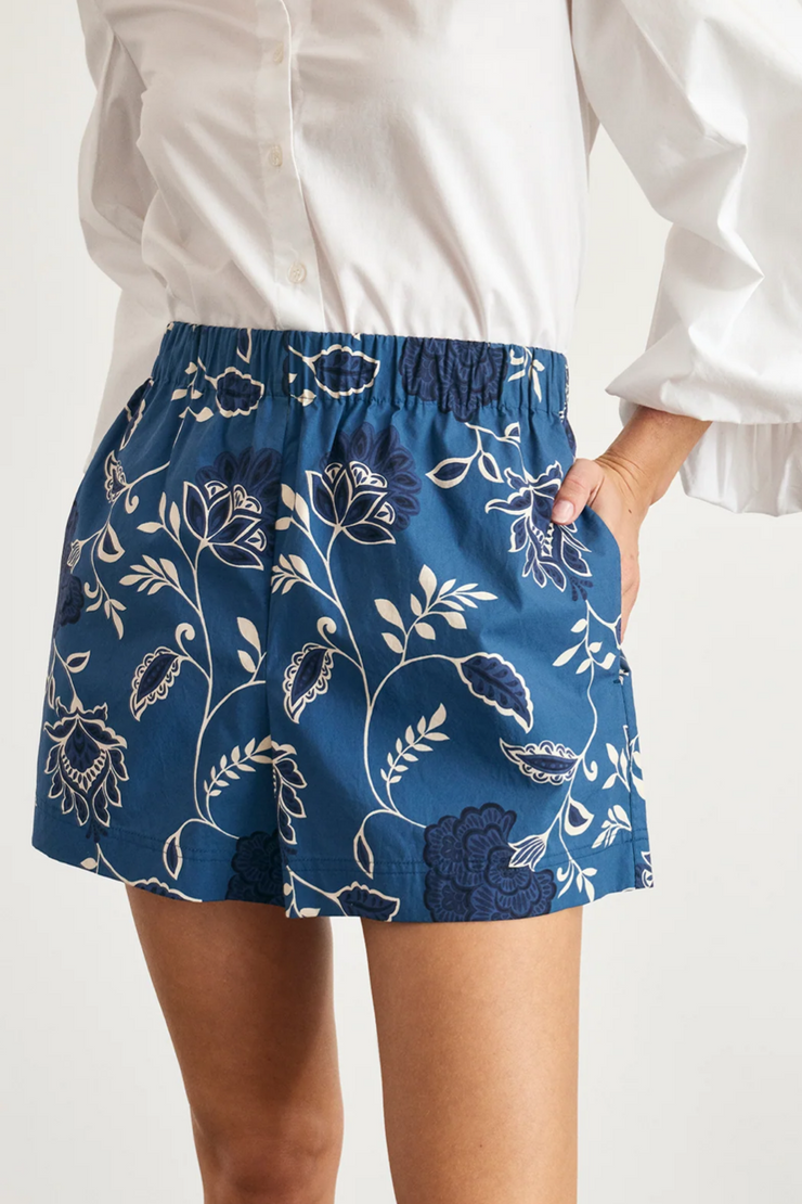Image of Tanya Taylor Fallon shorts in blue