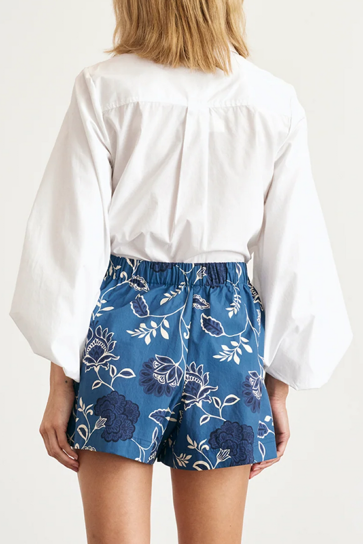 Image of Tanya Taylor Fallon shorts in blue