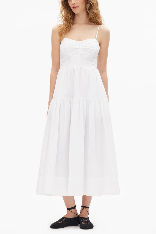 Image of model wearing the Tanya Taylor Verona Dress front view