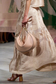 Image of the Ulla Johnson Elora Heel on model