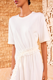 Image of Ulla Johnson Lilia dress in cowrie