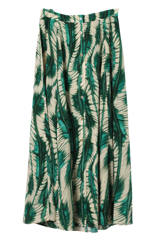 Image of Ulla Johnson Rowan skirt in acacia 