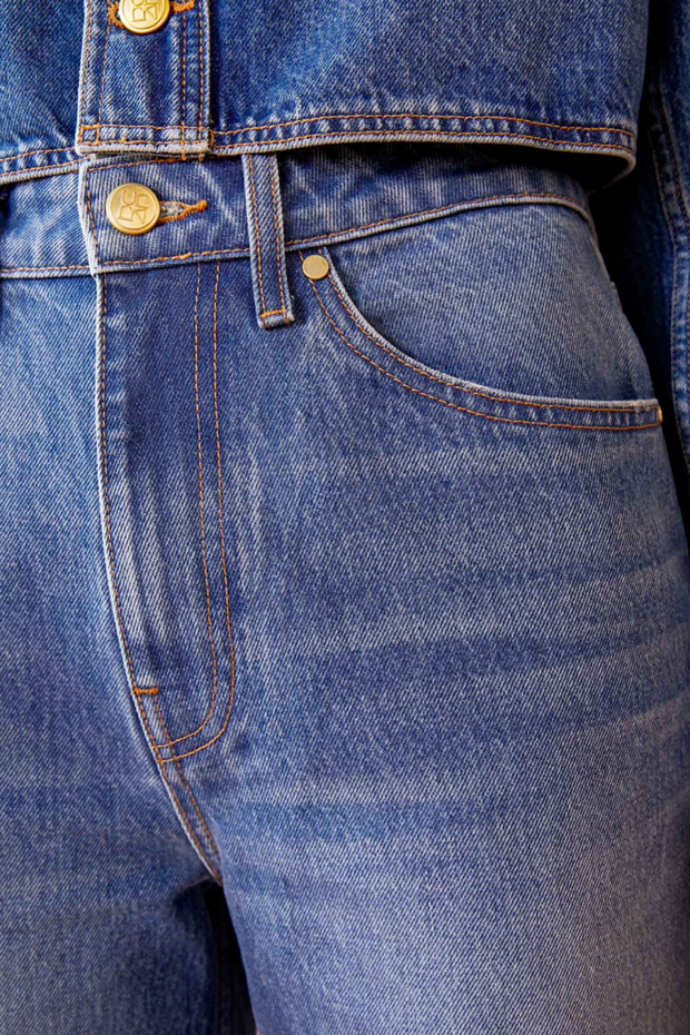 Image of Ulla Johnson Willow jean in danube wash