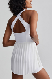 Image of Varley Carina dress in white