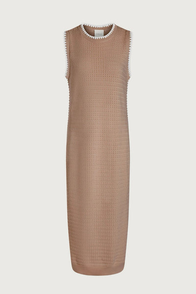 Image of the Varley Dwight Tank Knit Dress front view