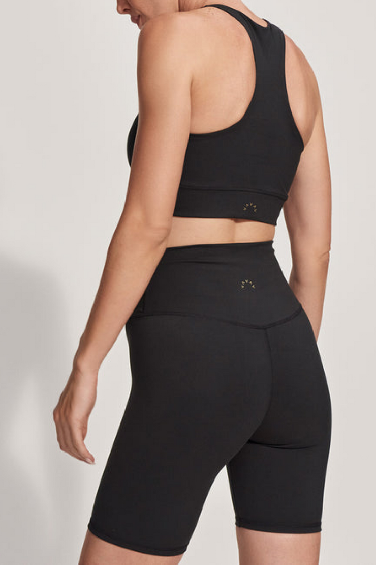 Image of varley free soft high rise short in black