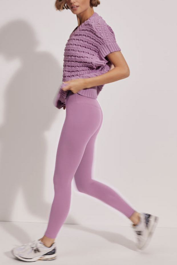 Image of Varley free soft high rise legging in smoky grape