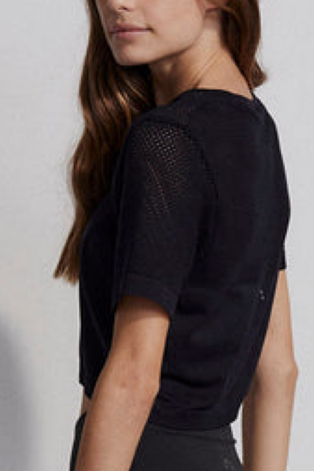 Image of Varley Paden top in black