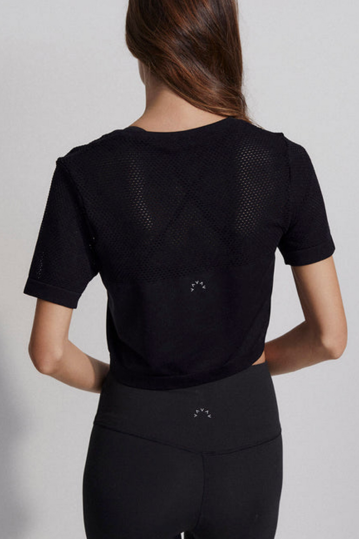 Image of Varley Paden top in black