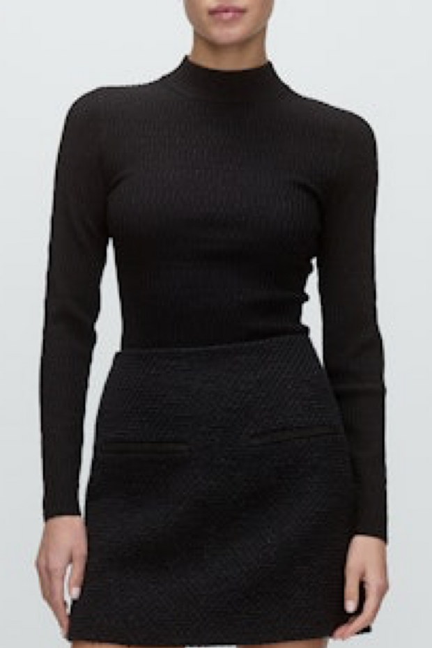 Image of Veronica Beard Dahlia sweater in Black