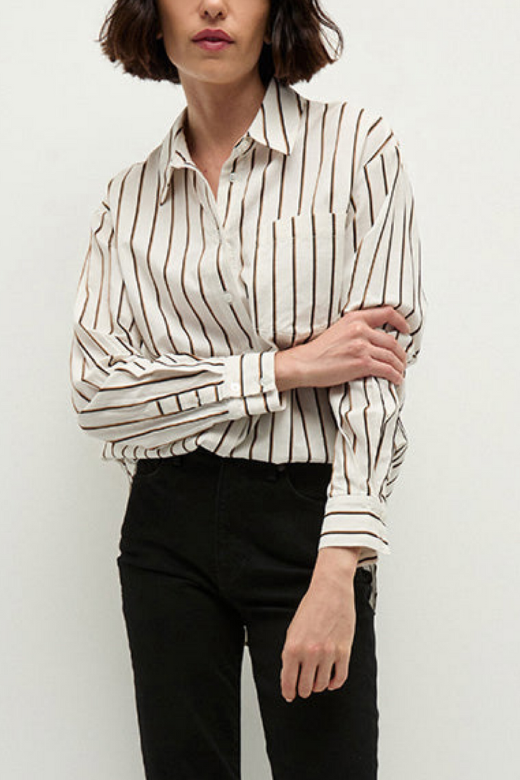 Image of Veronica Beard Keiko button down