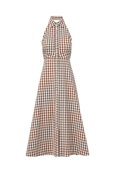 Image of the Veronica Beard Mackey Midi Dress