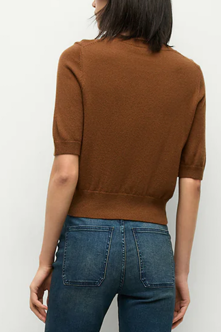 Image of Veronica Beard Shana sweater in whisky