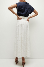 Image of Veronica Beard Vintry skirt in white