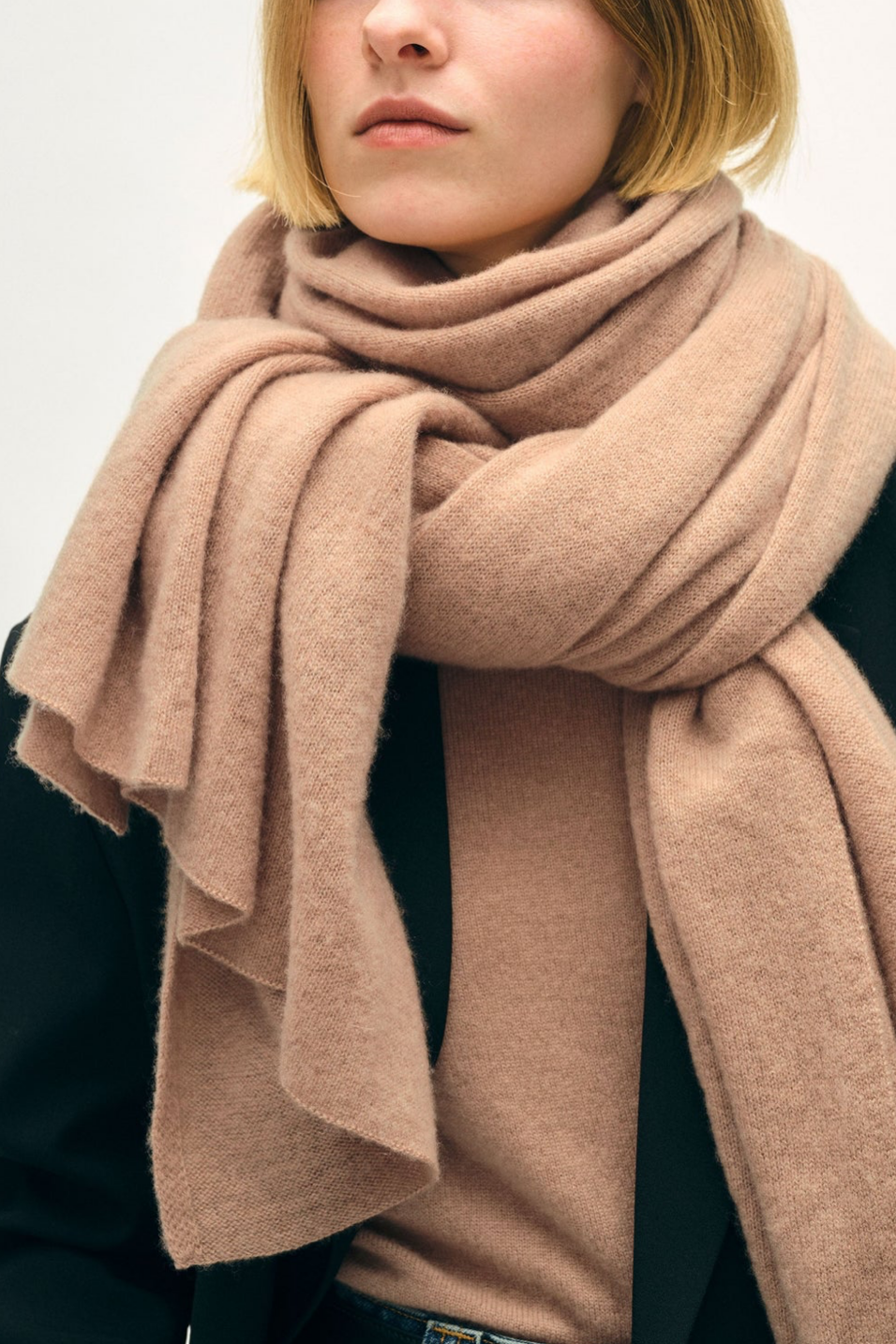 Image of White + Warren cashmere travel wrap