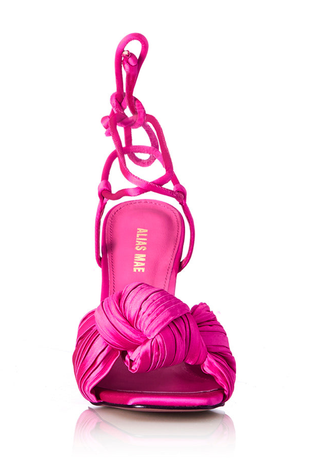 Image of Alias Mae Mina heel in pink satin