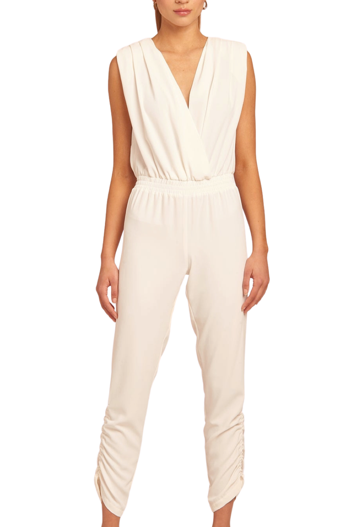 Amanda uprichard white jumpsuit clearance