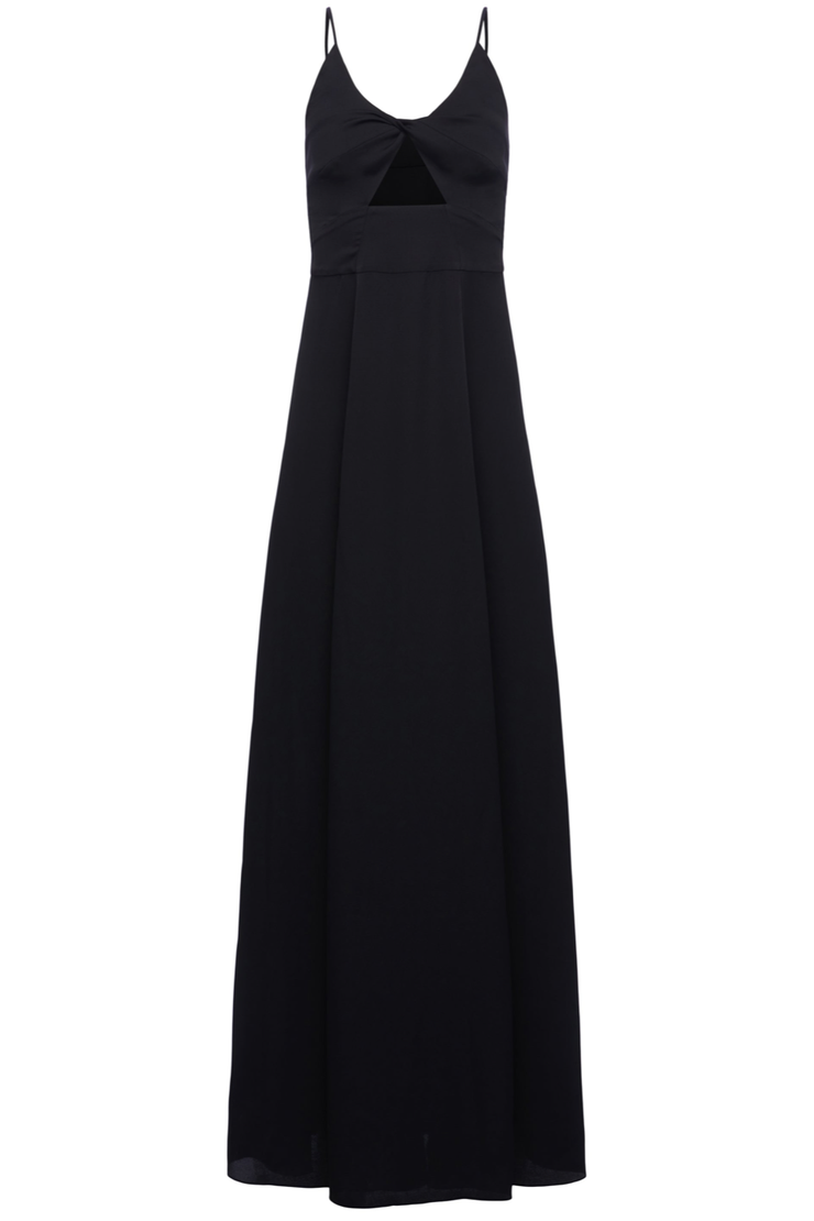 Image of L'agence Porter dress in black