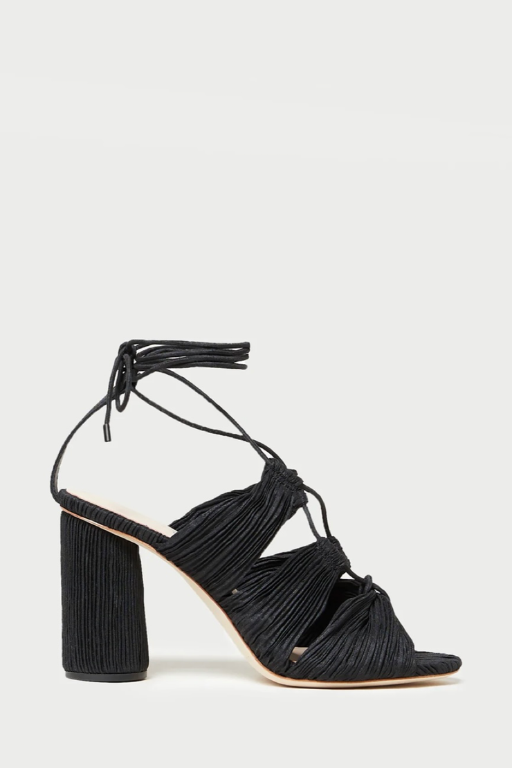 Image of loeffler Randall Teresa sandal in black