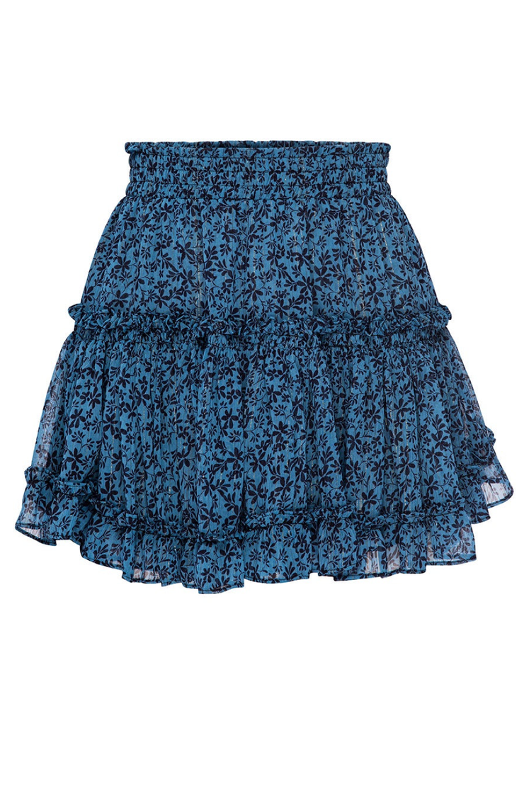 Image of Misa Marion skirt in cerulean blue