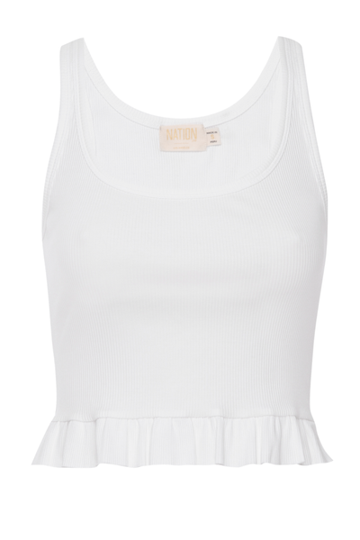 Image of Nation LTS Langley tank in white