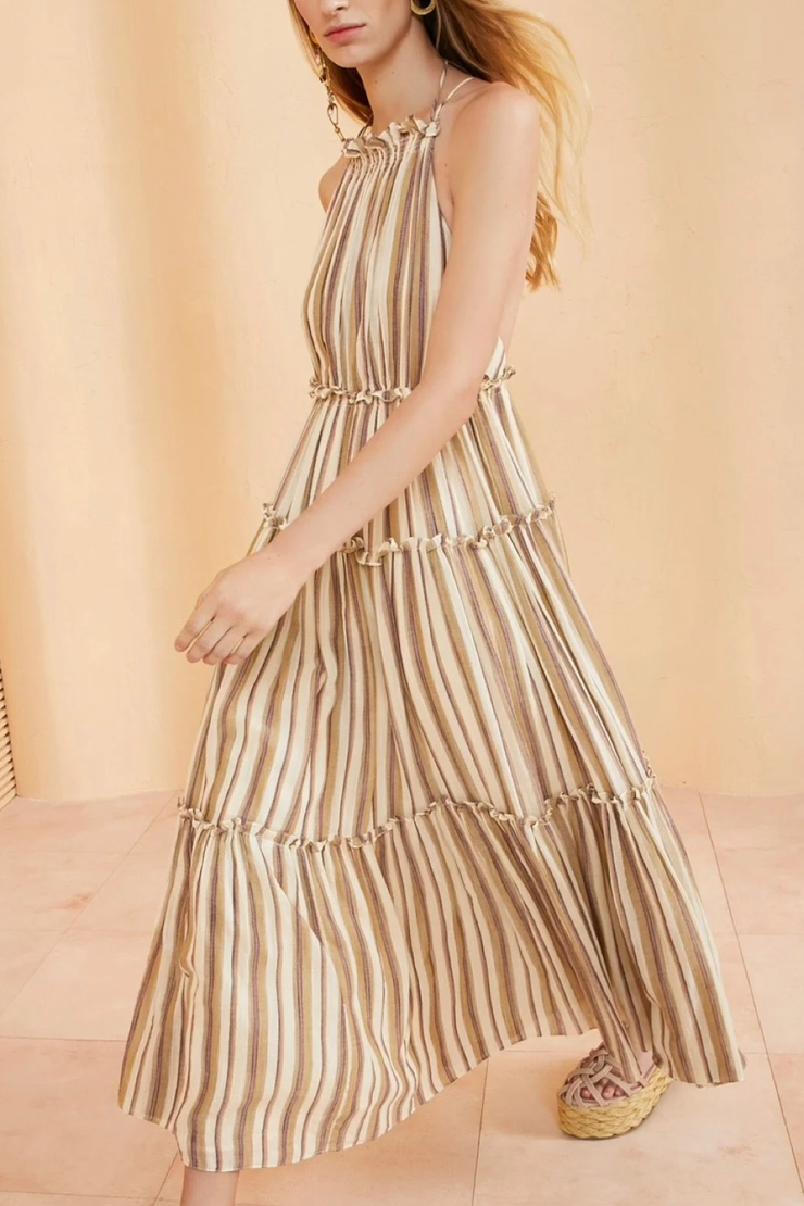 Image of model wearing Ulla Johnson Giulietta dress